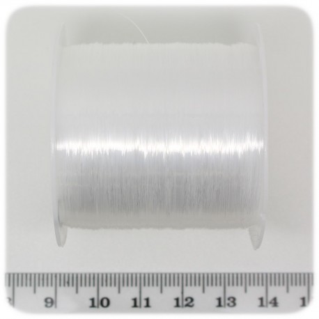 130 MT - FILO 0,2 MM NYLON TRASPARENTE - BOBINA LENZA DA PESCA 0,25 MM CLEAR