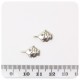 1 PZ - CIONDOLO METALLO PESCE - PENDENTE METALLO CHARM ARGENTO TIBETANO