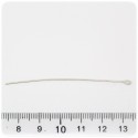 100 PZ - CHIODINI METALLO 60 MM - SPILLI OCCHIELLO