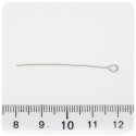 50 PZ - CHIODINI ACCIAIO INOX 40 MM - SPILLI OCCHIELLO