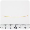 50 PZ - CHIODINI ORO 50 MM - SPILLI PALLINA
