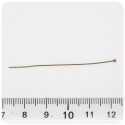 50 PZ - CHIODINI BRONZO 35 MM - SPILLI PALLINA