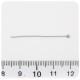 20 PZ - CHIODINI ACCIAIO INOX 35 MM - SPILLI PALLINA