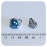 2 PZ -CONNETTORE LINK 19 MM -  METALLO - PER PENDENTE
