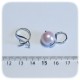 2 PZ -CONNETTORE LINK 20 MM -  METALLO - PER PENDENTE