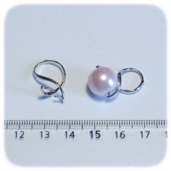 2 PZ -CONNETTORE LINK 20 MM -  METALLO - PER PENDENTE