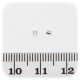 500 PZ - SCHIACCINI METALLO - MINUTERIA METALLO BLOCCA PERLE E PERLINE 1,5 MM