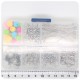 1 PZ - BOX MINUTERIA METALLO - KIT MINUTAGLIA MIX IDEA REGALO