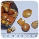 PERLINE ACRILICO DRAWBENCH MIX 5/35 MM - ARANCIONE