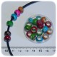 30 PZ - PERLINE ACRILICO TONDE 10 MM - MULTICOLORE