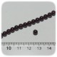 PERLINE PIETRA DURA GRANATO 4 MM - TONDO LISCIO