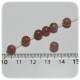 PERLINE PIETRA DURA QUARZO ROSA 6 MM - TONDO LISCIO
