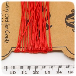 5 MT - FILO POLIESTERE CERATO 0,5 MM - ROSSO