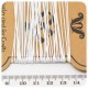 5 MT- FILO BIANCO POLIESTERE CERATO 0,5 MM - BASE BRACCIALE E COLLANA