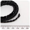 1 MT - FILO IMITAZIONE CUOIO 5X2 MM - NERO