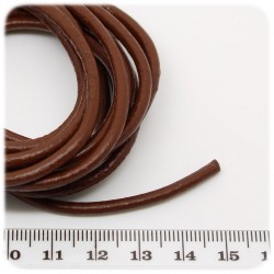 2 MT - FILO CUOIO 3 MM - MARRONE