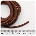 2 MT - FILO CUOIO 3 MM - MARRONE