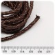 2 MT - FILO IMITAZIONE CUOIO 4 MM - MARRONE