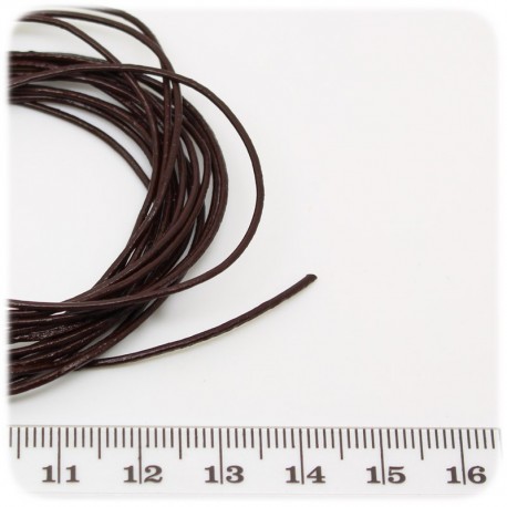 2 MT - FILO CUOIO 1 MM - MARRONE