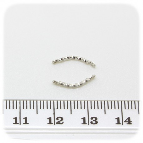 20 PZ -CONNETTORE LINK BARRA 13 MM - METALLO