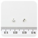 30 PZ - COPPETTA COPRISCHIACCINO 3 MM - ARGENTO
