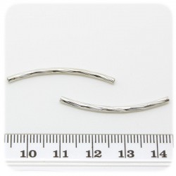 20 PZ - DISTANZIATORE BIGIOTTERIA - DISTANZIALE CILINDRO 35 MM - METALLO