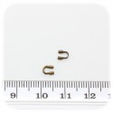30 PZ - ACCESSORI "WIRE GUARDIAN" RINFORZA CAPPIO 5 MM - BRONZO