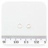 10 PZ - ANELLINI APRIBILI ARGENTO925 5 MM - ARGENTO