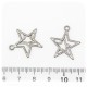 1 PZ - CIONDOLO ARGENTO TIBETANO STELLA 20 MM - METALLO